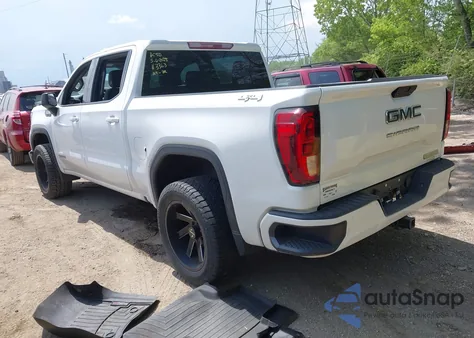 2020 GMC Sierra 1500 4Wd Short Box Elevation from USA, damaged, VIN 3GTU9CED1LG113363